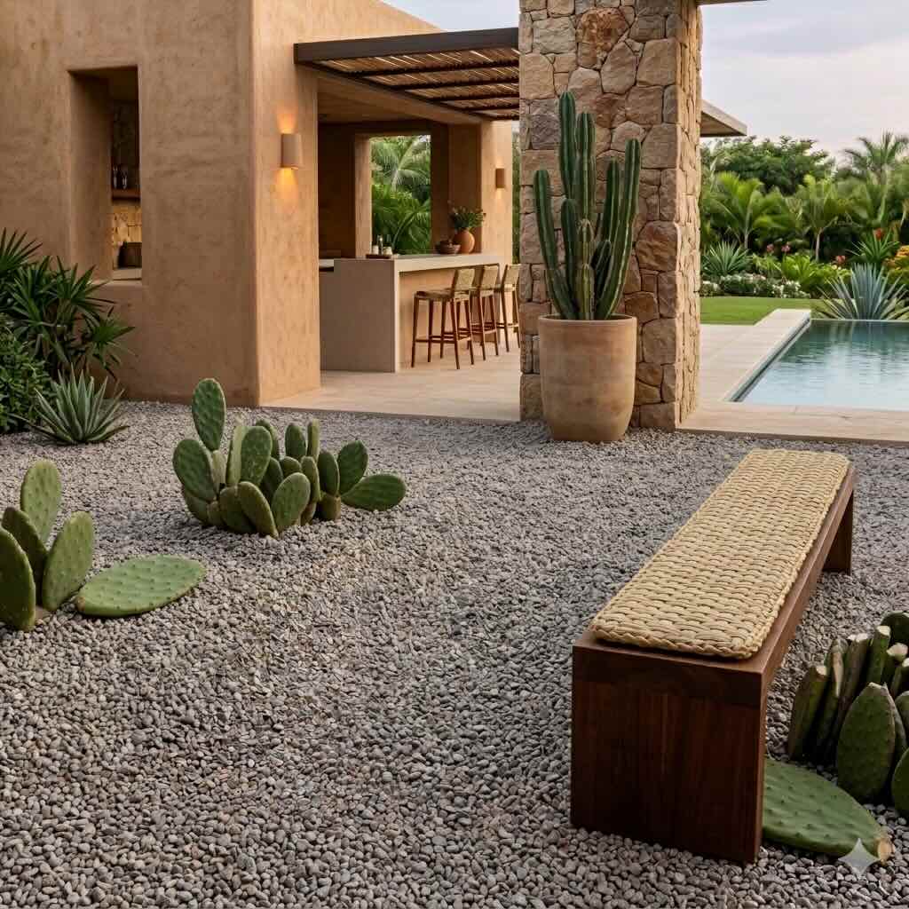 Colchoneta de Tule Tejido: Sofisticación Artesanal para Bancas y Superficies