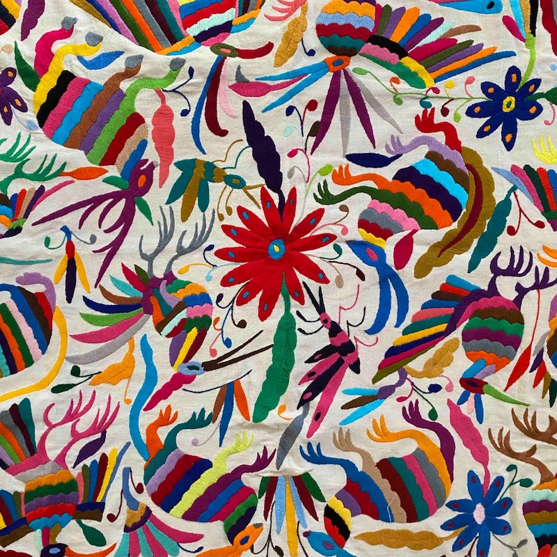 Textil Otomi Multicolor