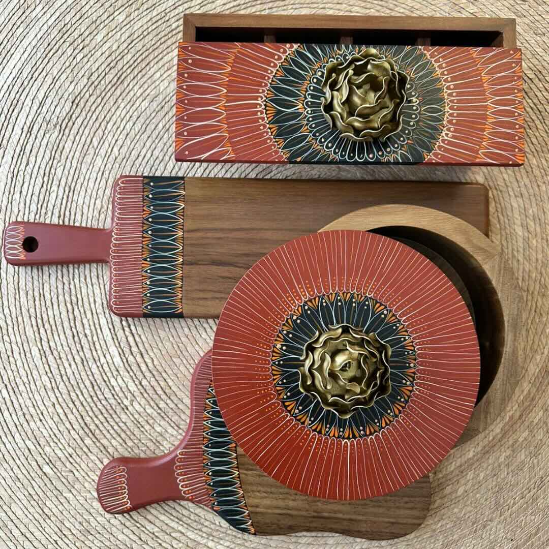 Set de Madera Artesanal