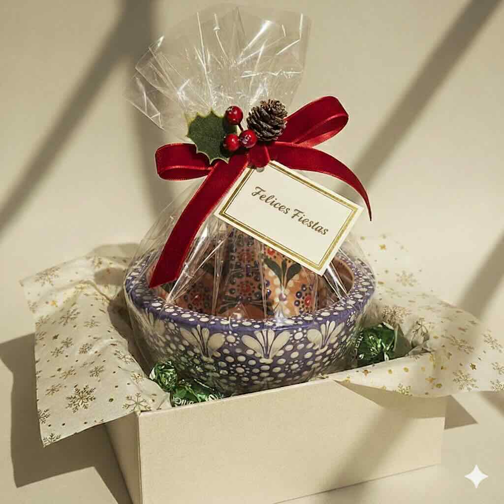 Molcajete con Dulces Mexicanos