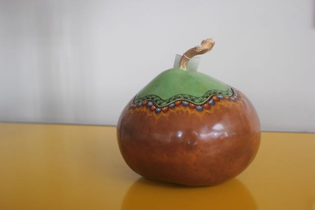Apple Olinalá Gourd