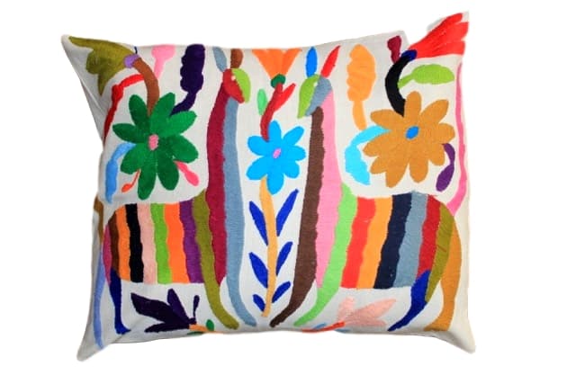 Otomi Multicolor Pillow Cover
