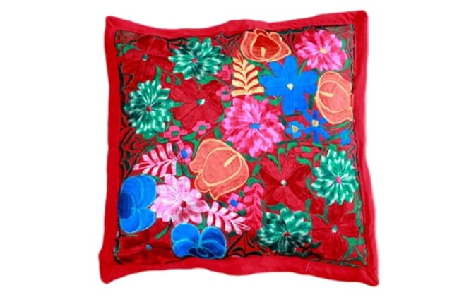 Embroidered Pillow Teotitlan IV
