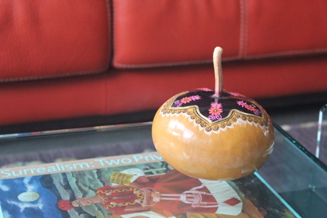 Hand-painted Gourd from Puebla