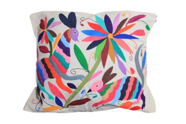 Multicolor Otomi Pillow IV
