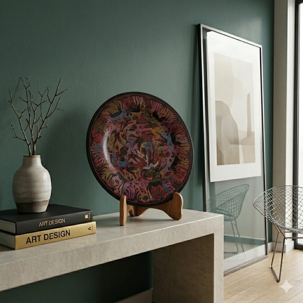 Birds & Animals Plate