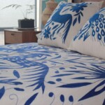 Blue Coverlet